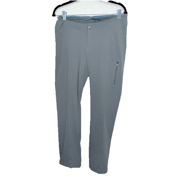 Columbia Omni-Shield Pants Women's 8/40Gray Advanced Repellency Mid Rise K - Picture 1 of 5